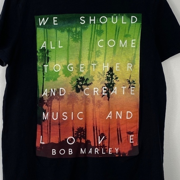 BOB Marley graphic t "We should all come together and create music and love" - Picture 2 of 7